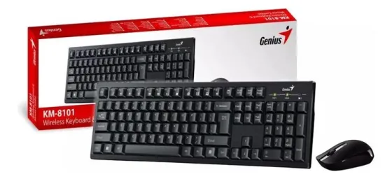 Teclado y Mouse Inalambrico KM-8101 Genius