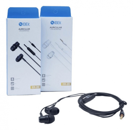 Auricular con Tapones IBEK