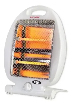 Estufa Cuarzo 800W 2 Velas Star Trak