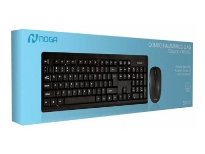Teclado y Mouse Inalambrico S5100 Noga