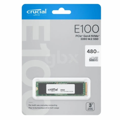 Disco Rigido M2 Nvme Estado Solido SSD 480 GB Crucial