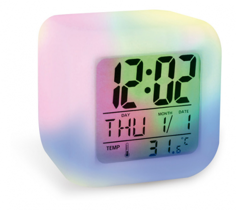 Reloj Digital Con Luz Led