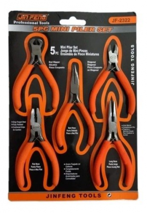 Set de Pinzas 5 Piezas JF-2322