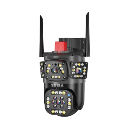 Camara IP Exterior 4 Camaras y 2 Antenas Smart Wifi SEISA