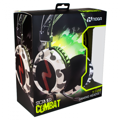 Auricular para PC 7.1 Usb ST-COMBAT Noga