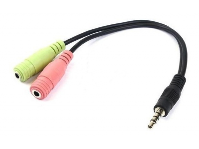 Cable Audio Convertidor Auricular Pc a PS4 - Celular