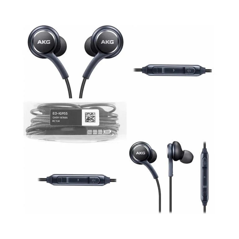 Auricular Samsung Blancos y Akg Negros