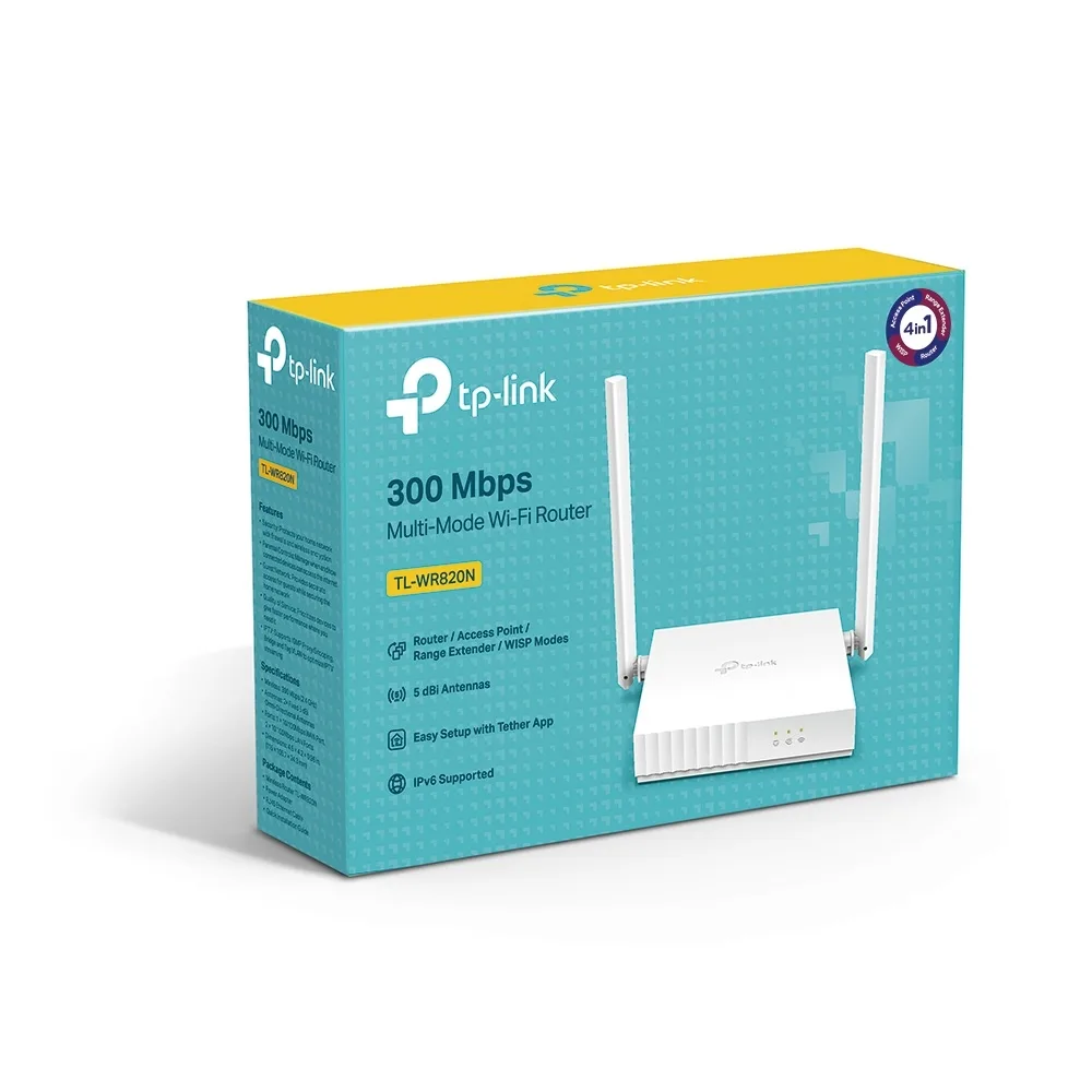 Router 2 Antenas Tp Link TL-WR820N