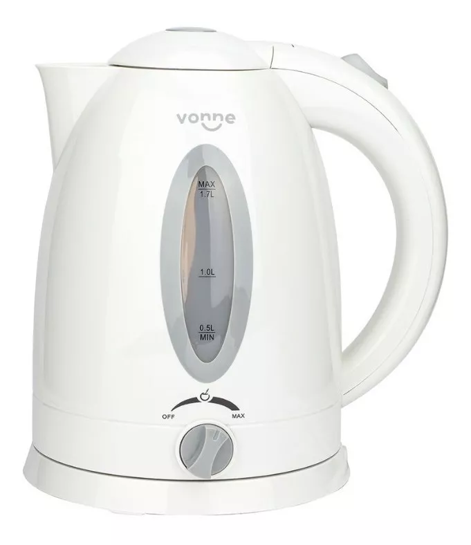 Pava Electrica 1.7 Litros Con Regulador de Temperatura Vonne