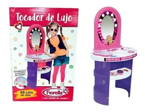 Juguete Tocador de Lujo Fiorella Con Accesorios
