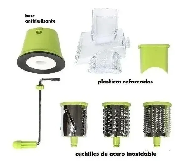 Rallador de Vegetales Manual Manija Metal Vonne