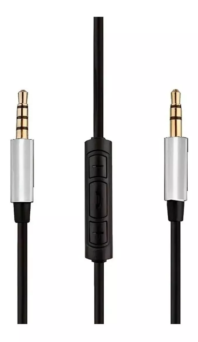 Cable de Audio Plug Auxiliar con Microfono Netmark