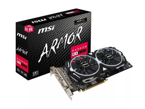 Placa de Video Ati Radeon RX 580 8 Gb MSI Armor