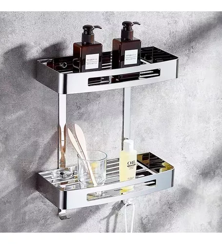 Organizador para Ducha Acero Inoxidable Gloa