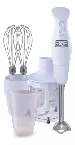 Minipimer 3 en 1 Black & Decker 500W HB1003WC-AR