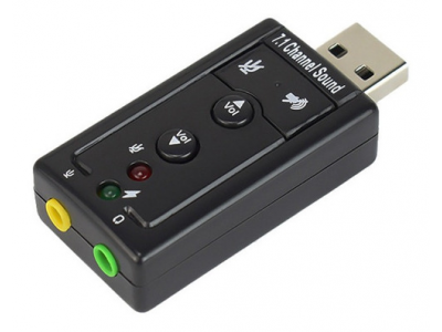 Placa de Sonido Usb 7.1 Canales Pro Seisa