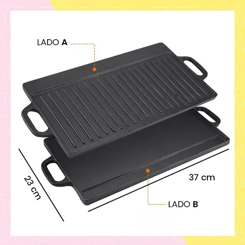 Plancha y Grill de Hierro Vonne