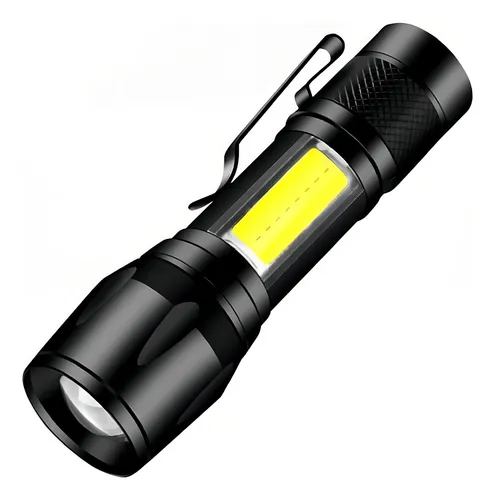 Linterna Negra Led