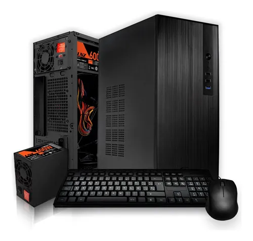 Gabinete Kit Sentey TM40 c/Fuente 600w + Mouse + Teclado