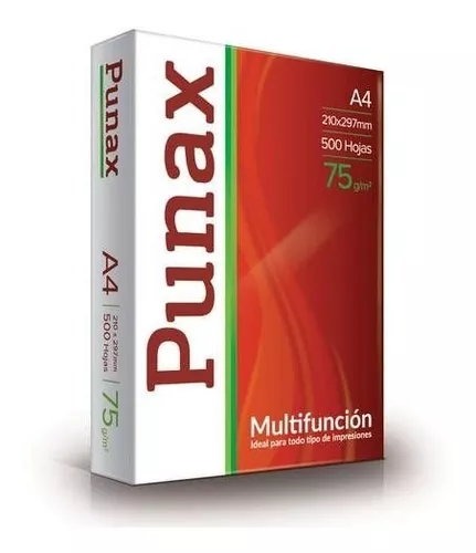 Resma A4 x 75G Pumax