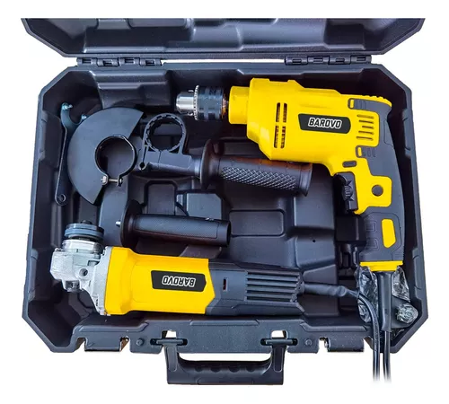 Taladro + Amoladora 850W Barovo