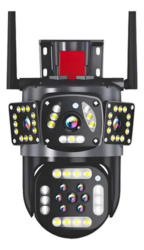 Camara IP Exterior 4 Camaras y 2 Antenas Smart Wifi SEISA