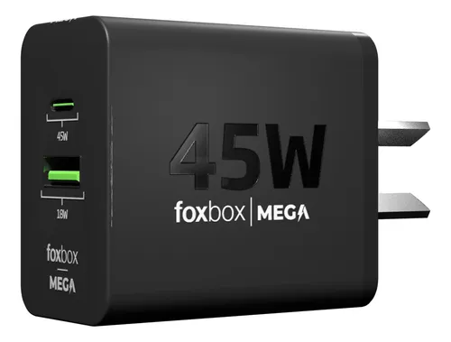 Cargador Cabezal Usb 45W + Cable Tipo C Pro21