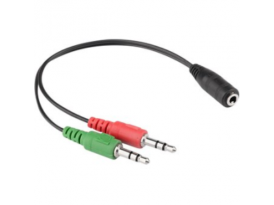 Cable Audio Convertidor Auricular a Pc