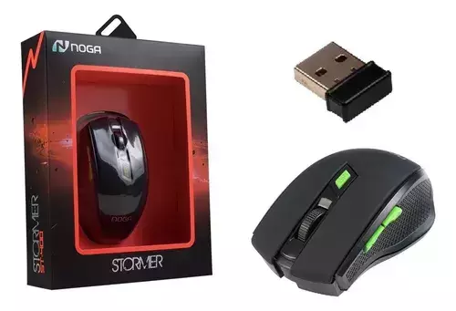 Mouse Inalambrico Gamer ST-400 2400 Dpi con Noga